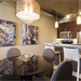 Model kitchen and dining