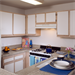 Model kitchen