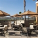 Outdoor grilling patio