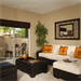 Model living room