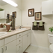 Model bathroom