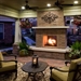 Outdoor fireplace