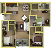 3 Bedroom 3 Bath