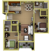 2 Bedroom 2 Bath