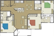 Three Bedroom